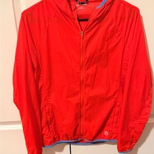 Tory Sport Packable Windbreaker Red Jacket